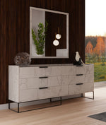Marbella - Italian Modern White Marble Dresser by VIG Furniture - View 1