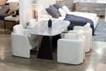 Colbert - Modern Black & White Marble Dining Table by VIG Furniture - View 7