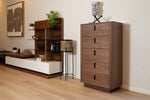 Chelton- Contemporary Walnut and White Ceramic Chest by VIG Furniture - View 2