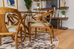 Campbell Mid-Century Modern Taupe Leatherette & Walnut Dining Chair by VIG Furniture - View 3