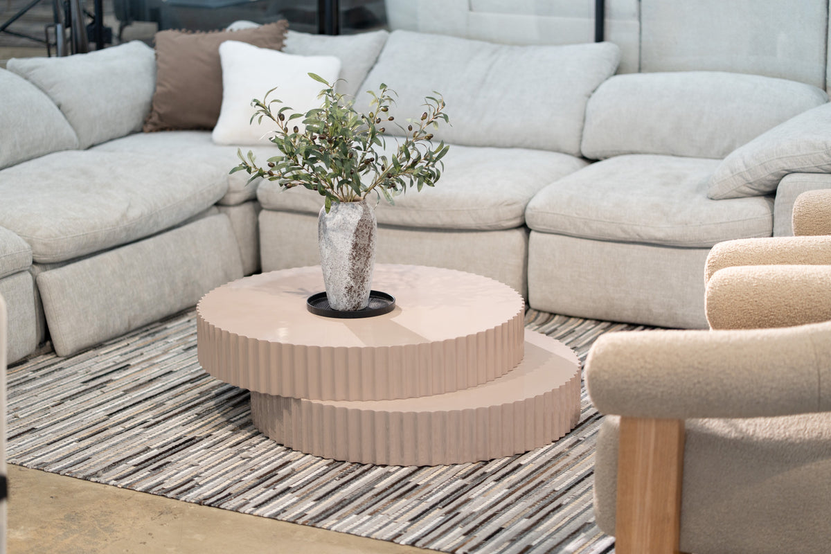 Jacinto Modern Round Coffee Table by VIG Furniture - View 2