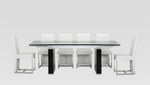 Lisbon Modern Glas Extendable Dining Table by VIG Furniture - View 5