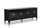 Bellagio Transitional Black Crocodile Lacquer Buffet by VIG Furniture - View 1