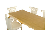 Imperial Transitional Gold Crocodile Dining Table by VIG Furniture - View 7