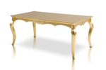 Imperial Transitional Gold Crocodile Dining Table by VIG Furniture - View 10