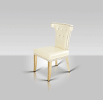 Beatrice White Leather Dining Chair by VIG Furniture - View 8