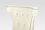 Beatrice White Leather Dining Chair by VIG Furniture - View 4
