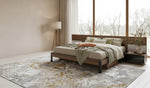 Rondo Mid-Century Platform Bed w/ Nightstands Storage And Lights by VIG Furniture - View 1