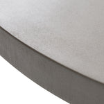 Duncan - Modern Faux Concrete + Walnut Round Dining Table by VIG Furniture - View 4