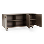 Dunster - Contemporary Beige Ceramic + Metallic Grey Buffet by VIG Furniture - View 5