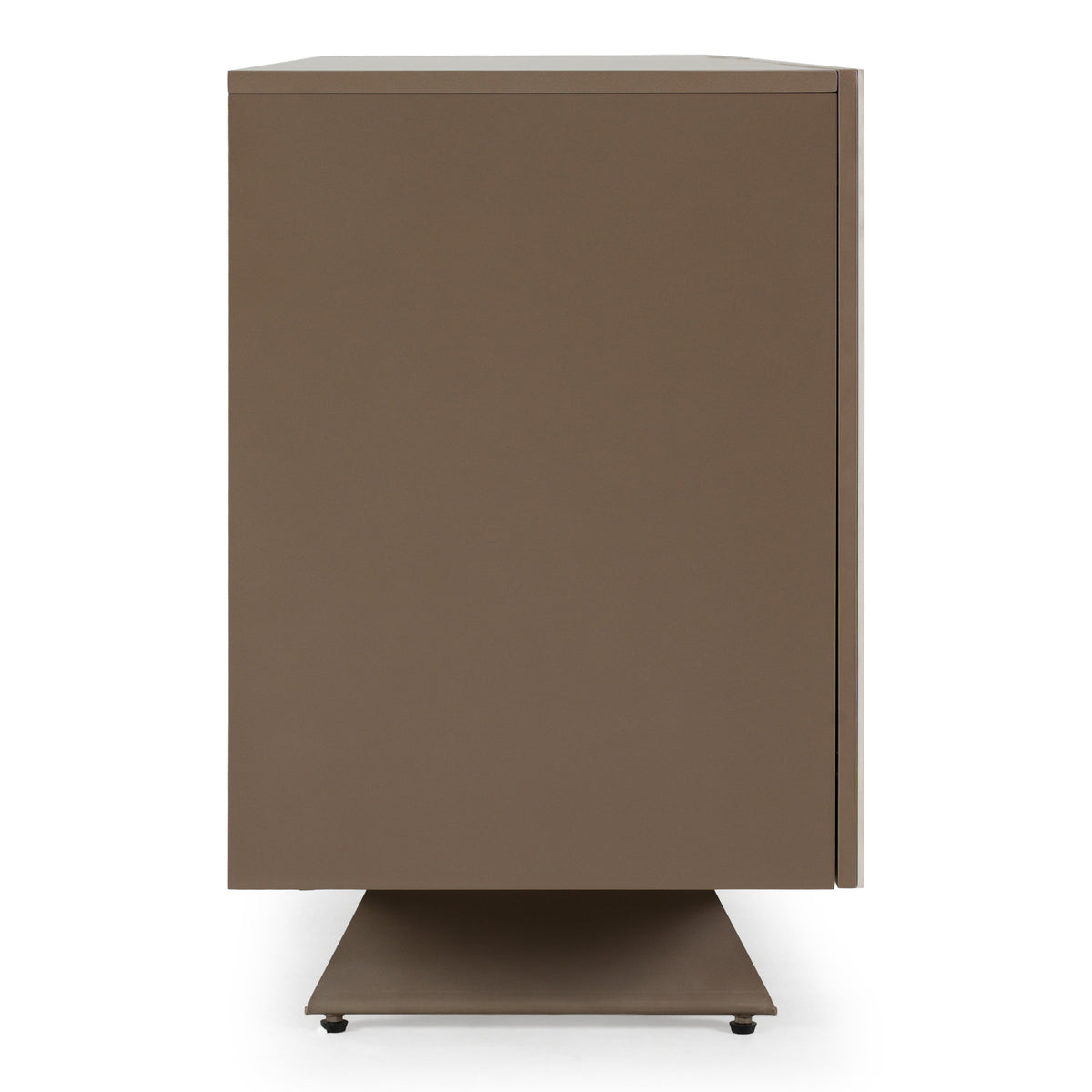 Dunster - Contemporary Beige Ceramic + Metallic Grey Buffet by VIG Furniture - View 6