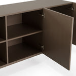 Dunster - Contemporary Beige Ceramic + Metallic Grey Buffet by VIG Furniture - View 10