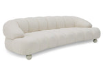 Duran - Contemporary White Fabric 4-Seater Sofa by VIG Furniture - View 4