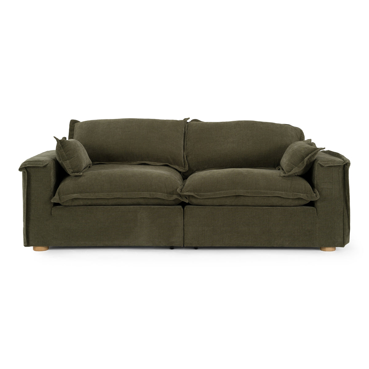 Durbin - Modern Green Fabric Sofa by VIG Furniture - View 1