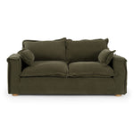Durbin - Modern Green Fabric Loveseat by VIG Furniture - View 1