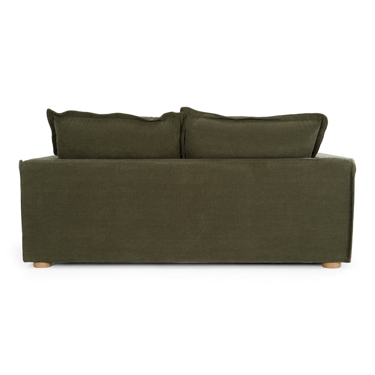 Durbin - Modern Green Fabric Loveseat by VIG Furniture - View 6