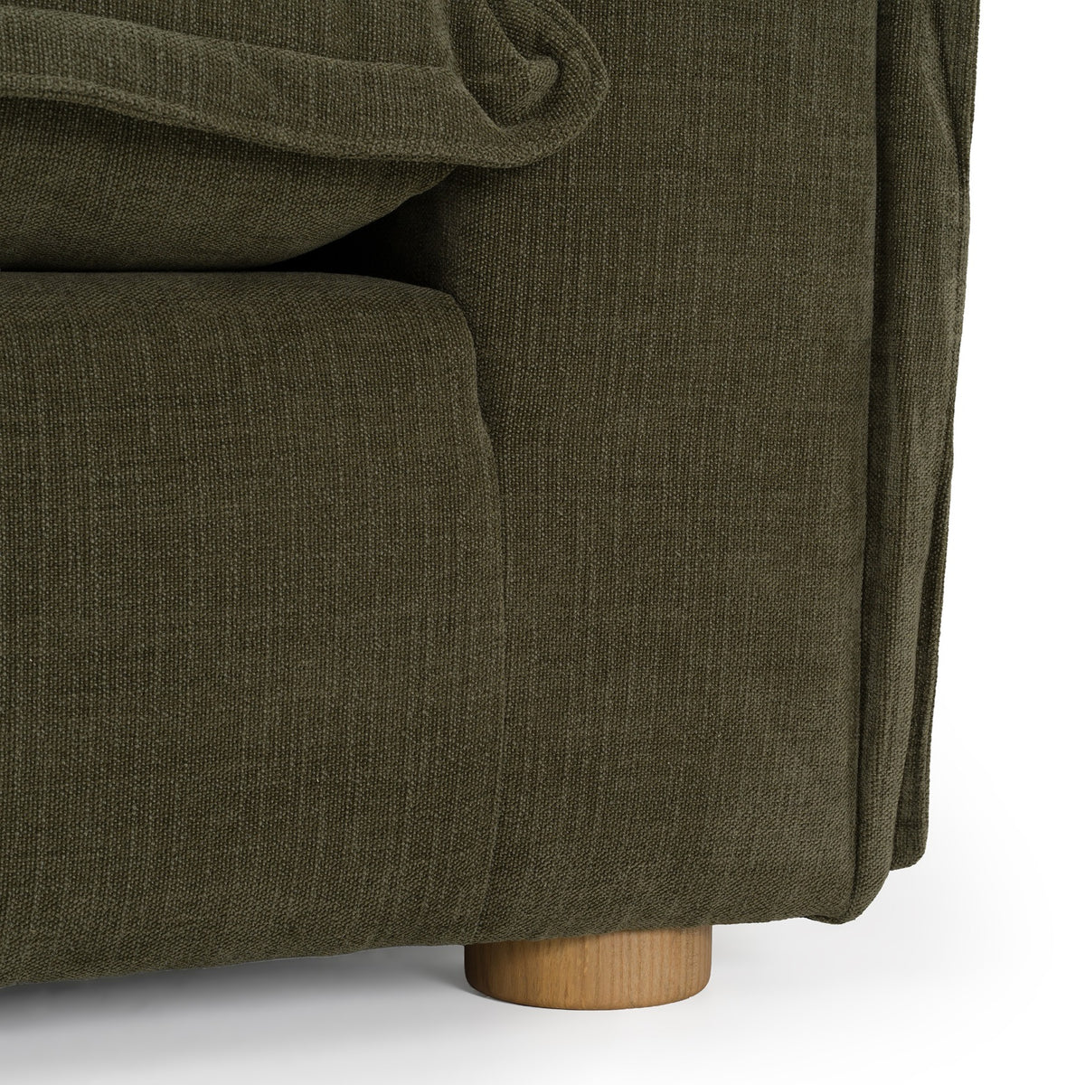 Durbin - Modern Green Fabric Loveseat by VIG Furniture - View 7