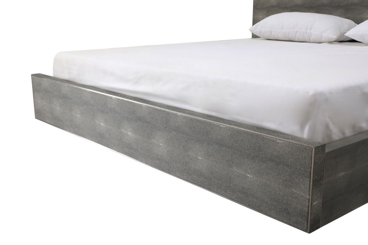 Dynasty - Modern Shagreen Bed by VIG Furniture - View 4