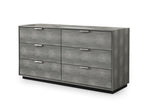 Dynasty - Eastern King Modern Shagreen Bedroom Set - 3 Drawer by VIG Furniture - View 7