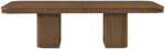 Mohari - Solid Wood And Oak Veneer 112" / 160" Dining Table