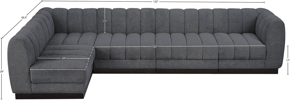 Quinn - 5 Piece Modular Sectional