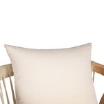 Delfina - Outdoor Barstool (Set of 2) With Cushion - Natural Eucalyptus / Cream Cushion