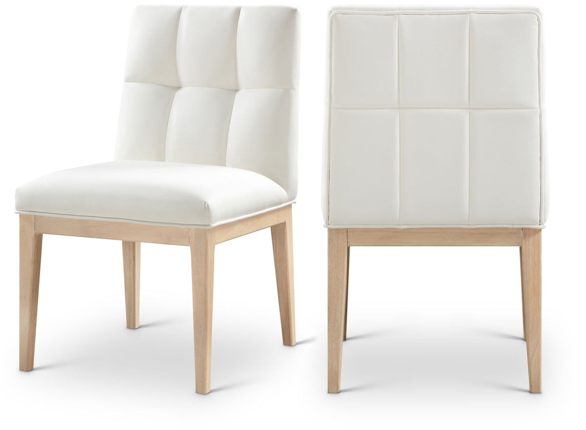 Adrian - Dining Side Chair (Set of 2) - Light Brown Legs