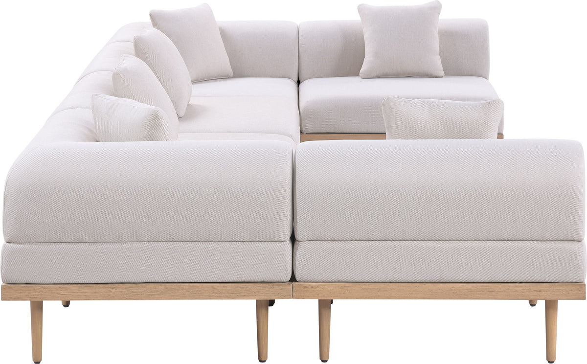 Laguna - 6 Piece 142" Outdoor Patio Modular Sectional
