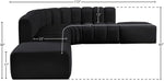 Arc - Velvet 7 Piece Corner Modular Sofa