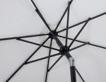 Amalfi - Patio Umbrella - Light Brown Base / Black Pole
