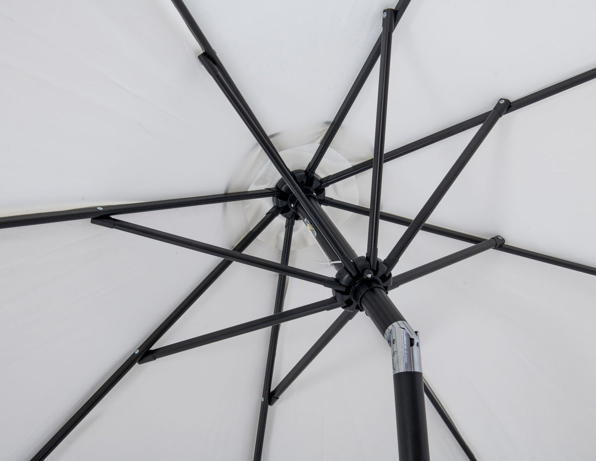 Amalfi - Patio Umbrella - Light Brown Base / Black Pole