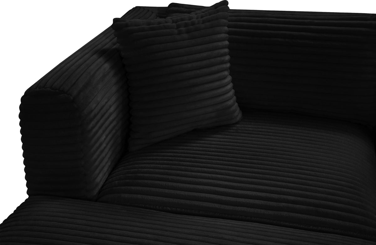 Shaggy - 5 Piece Modular Sectional With Chaise And Ottoman
