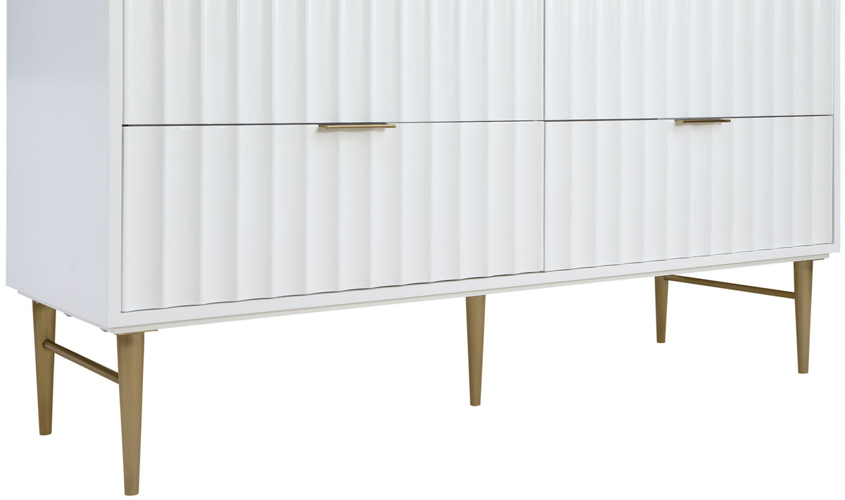Modernist - Bathroom Vanity With Gold Legs