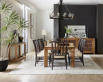 Big Sky - Leg Table With 1-24" Leaf - Light Brown
