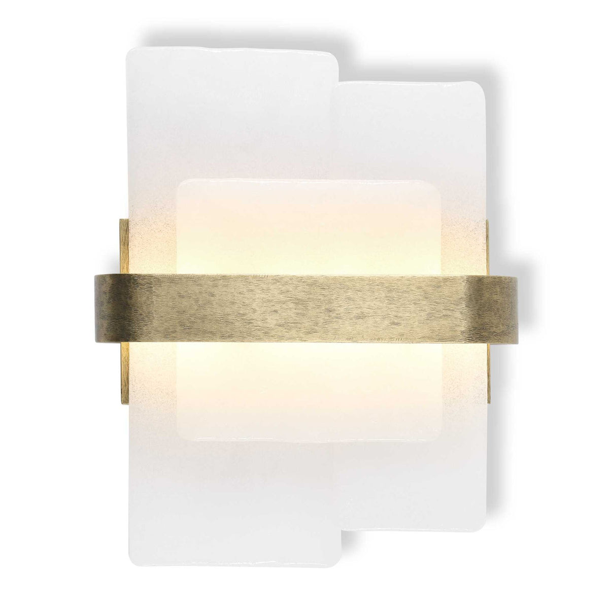 On The Ice - 1 Light Sconce - Brass