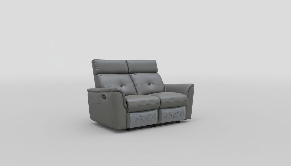 8501 - 2 Seat Loveseat With Manual Recliner
