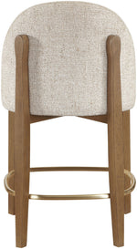 Torino - Counter Stool With Brushed Brown Base