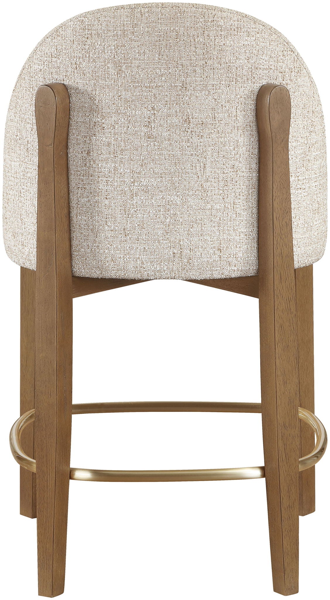 Torino - Counter Stool With Brushed Brown Base