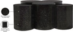 Dimple - 20" 5 Piece Modular Coffee Table - Terazzo Finish