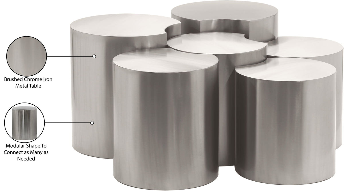 Dimple - 20" 6 Piece Modular Coffee Table