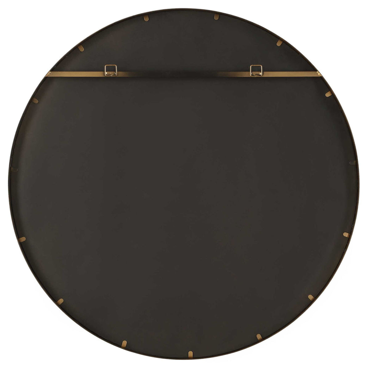 Odeon - Shell Inlay Round Mirror - Bronze