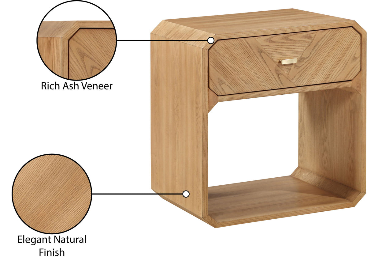 Parker - Ash Veneer Nightstand
