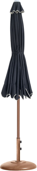 Amalfi - Patio Umbrella - Light Brown Base / Light Brown Pole