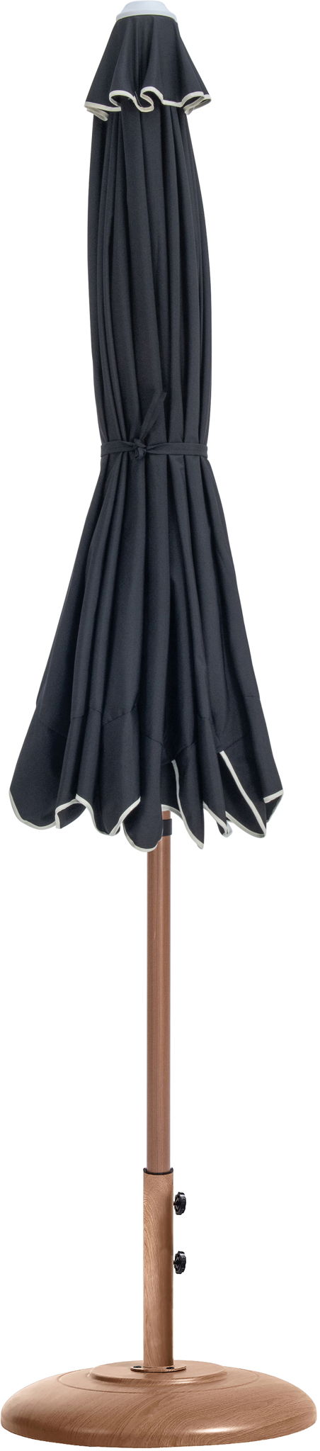 Amalfi - Patio Umbrella - Light Brown Base / Light Brown Pole