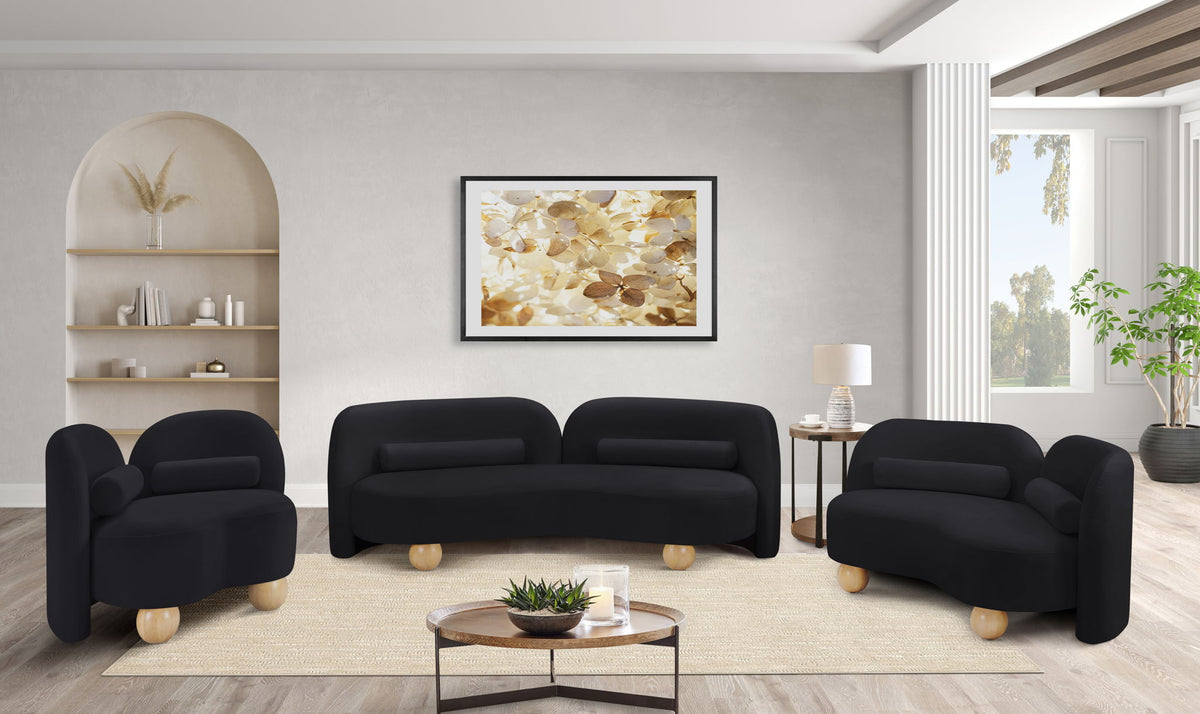Daphne - Velvet Loveseat