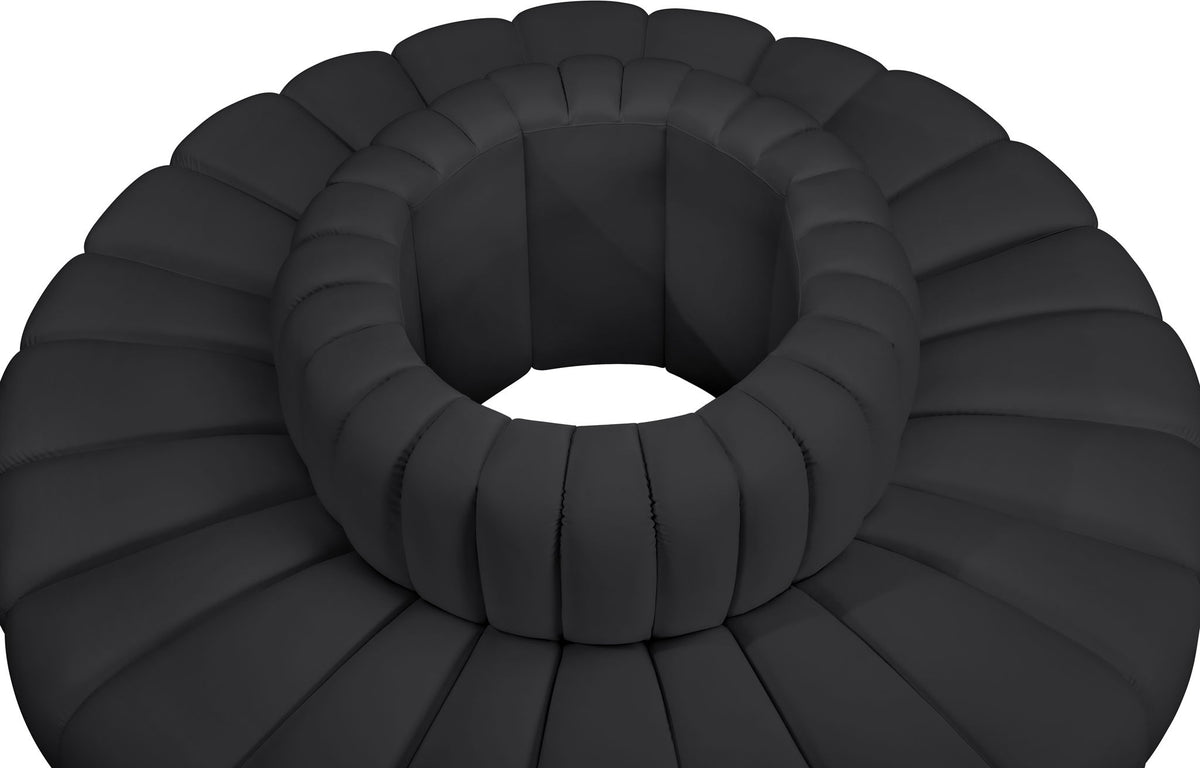 Arc - Faux Leather 8 Piece Round Modular Sofa