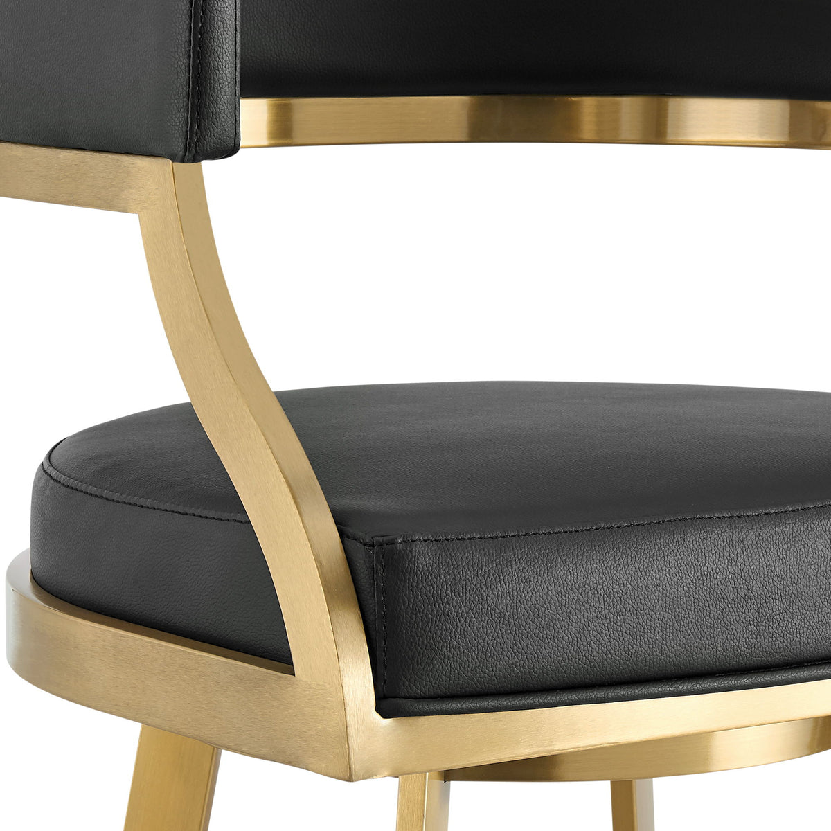 Saturn - Bar Height Bar Stool - Gold