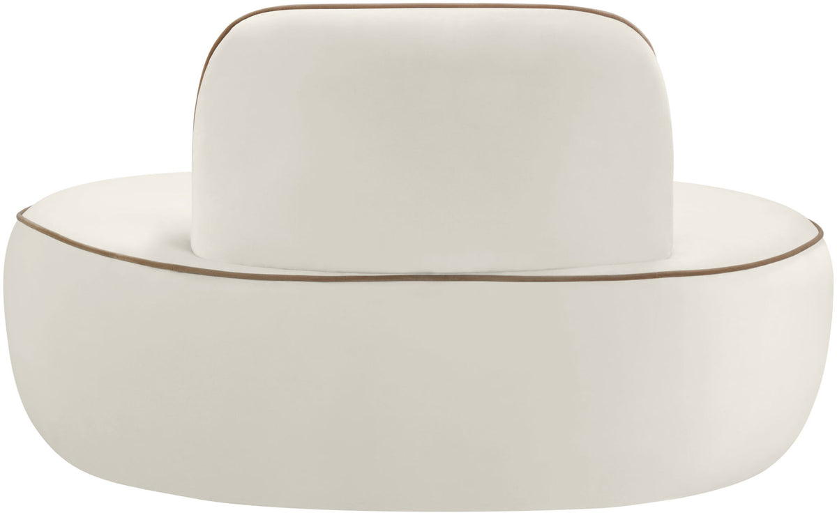 Swerve - Velvet Upholstered Chair