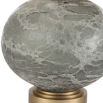 Lunia - Gray Glass Table Lamp