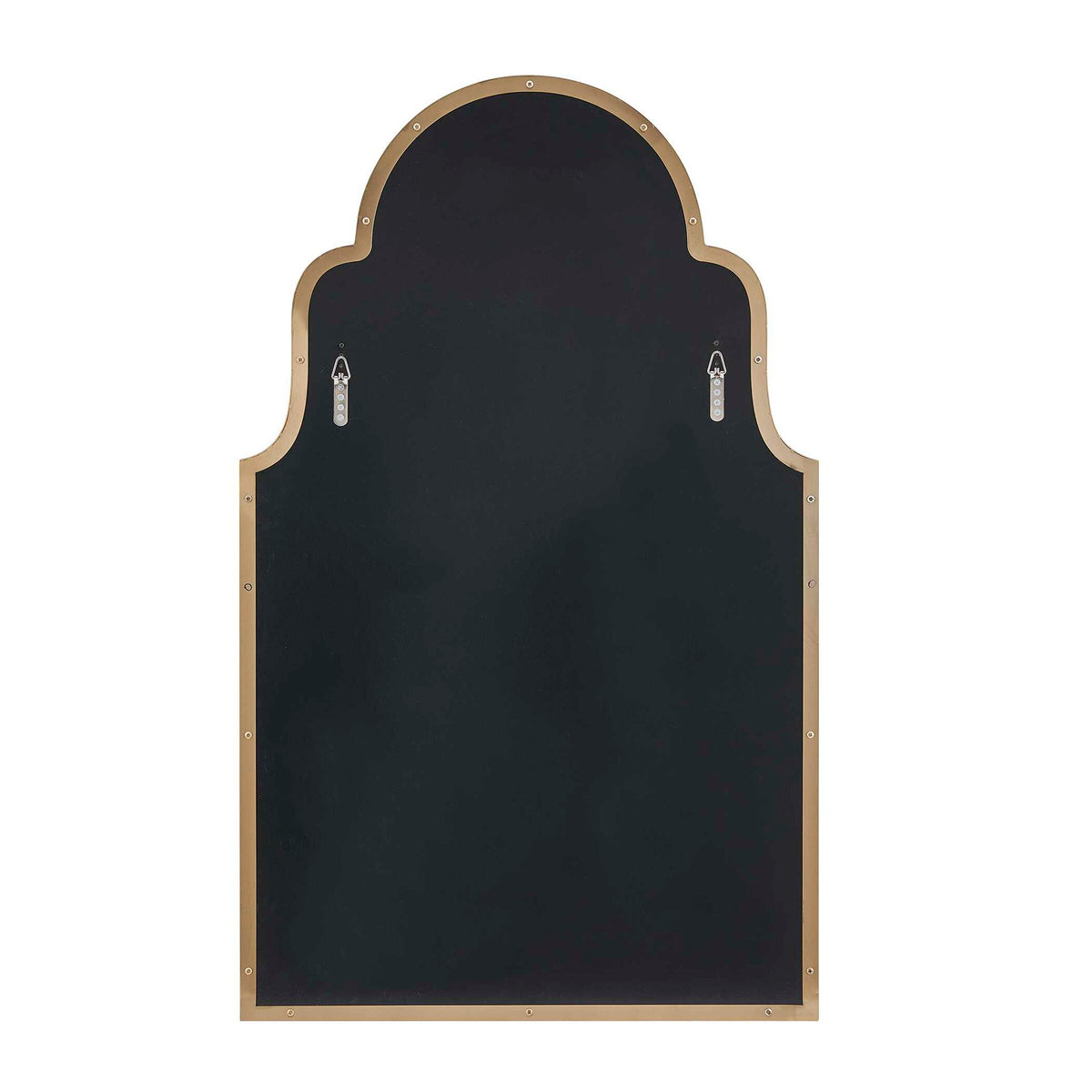 Brayden - Antique Arch Mirror - Plated Antique Brass